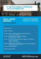 8th Be-Pics evening symposium - “Food for thoughts: the Gut in the PICU”